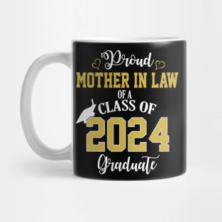 Proud Mother In Law of a 2024 Graduate School Graduation Mug